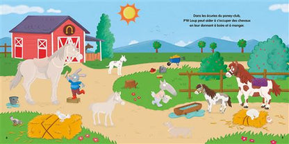 Mon Cahier d'Autocollants P'tit Loup – Les Animaux