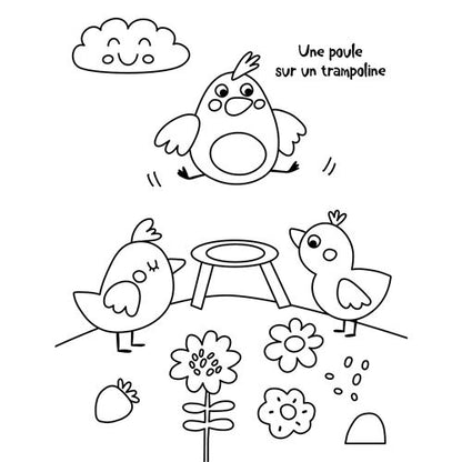 Mon super livre de coloriage - Printemps