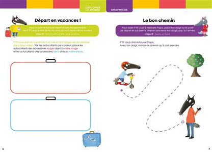 P'tit Loup - Mon premier cahier en vacances