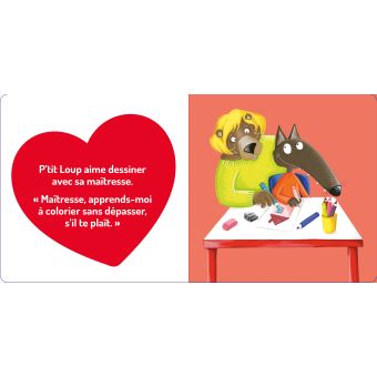 P'tit loup aime sa maîtresse