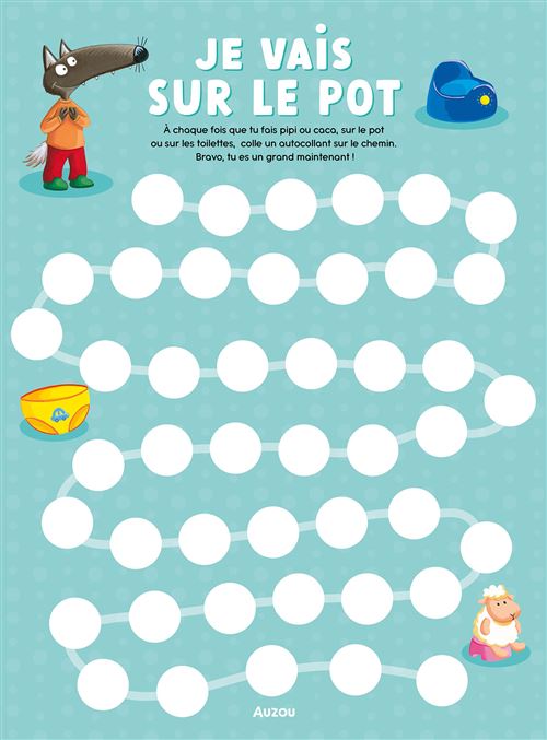 Mon cahier d'activités P'tit Loup – Je vais sur le pot