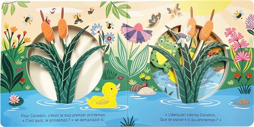 Petit caneton découvre le printemps