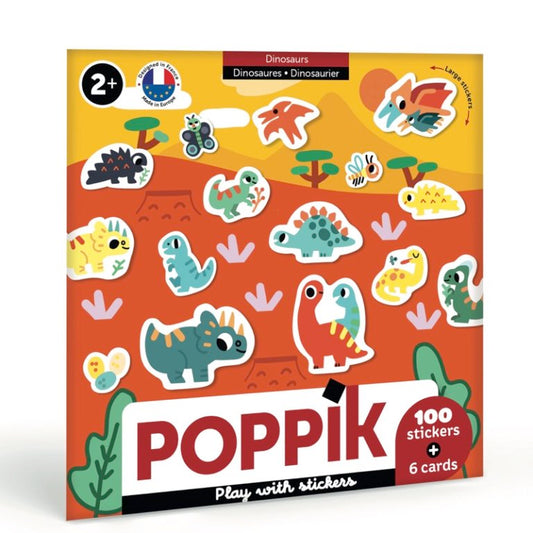 100 stickers - Les dinosaures