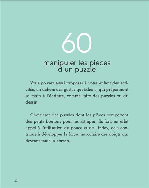Préparer mon enfant à écrire et à lire – 100 activités Montessori