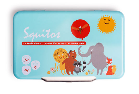 Boîte de 24 stickers anti moustiques