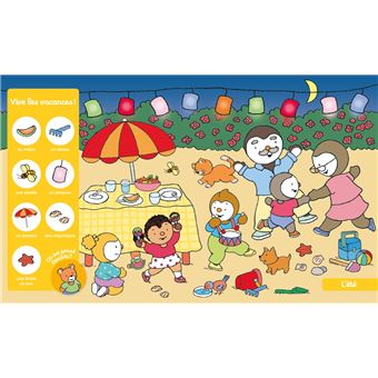 T'choupi - Cherche et trouve les saisons