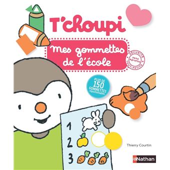 T'choupi mes gommettes de l'école
