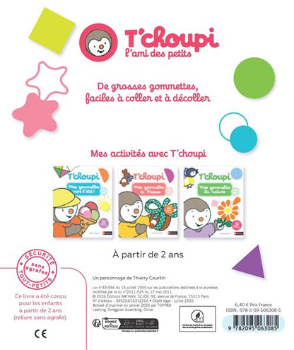 T'choupi mes gommettes de l'école