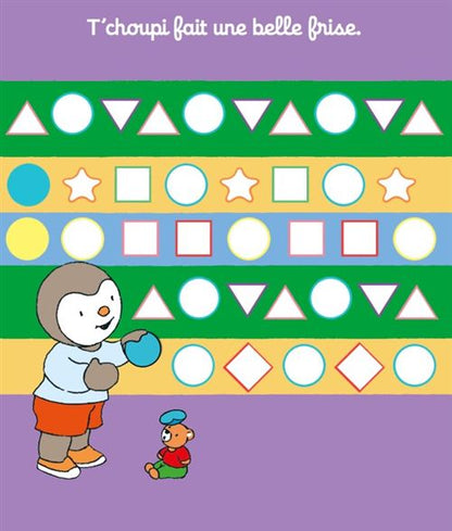 T'choupi mes gommettes de l'école