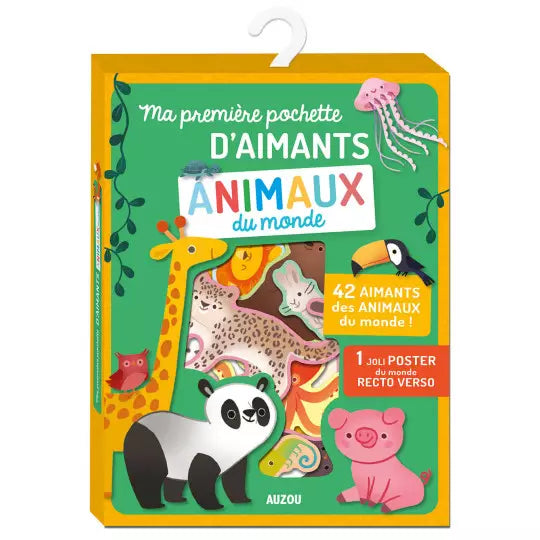 Ma pochette d'aimants - Animaux du monde