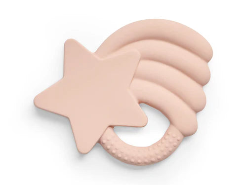 Anneau de dentition Falling Star - Rose Pâle