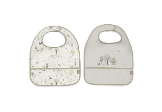 Bavoir imperméable - Tiny Park - 2 Unités