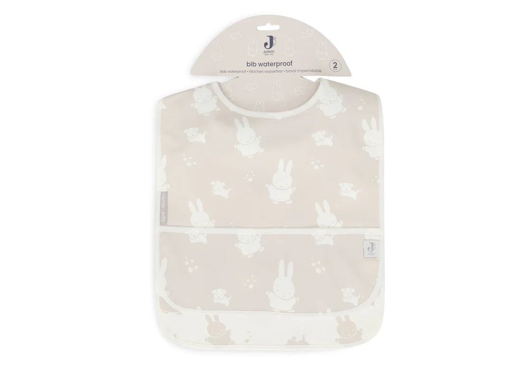 Bavoir Imperméable Miffy & Snuffy (x2)