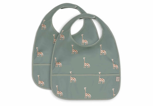 Bavoir Imperméable Jungle Jambo - 2 Unités