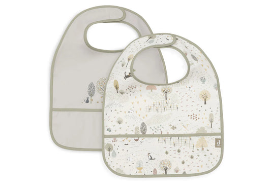 Bavoir imperméable - Tiny Park - 2 Unités