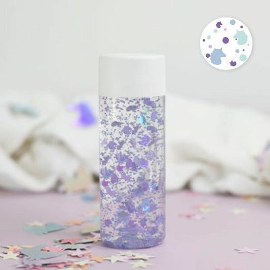 Bouteille sensorielle - Licornes