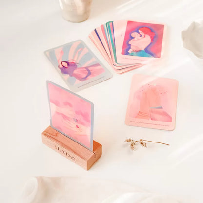 Cartes d'affirmations positives pour la naissance