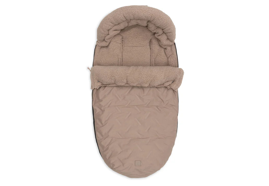 Chancelière buggy/stroller Embossed - Milky Coffee