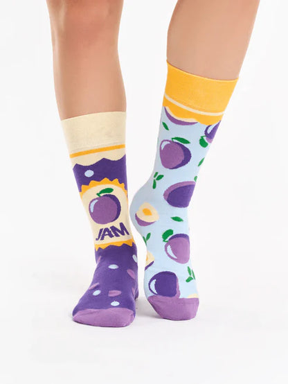 Chaussettes Confiture de prunes