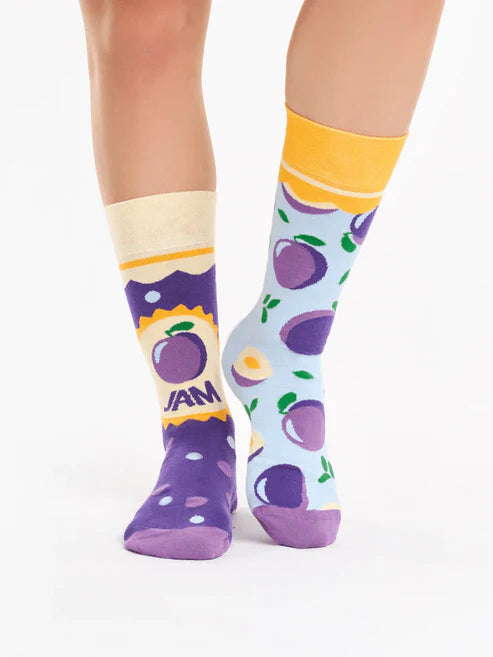 Chaussettes Confiture de prunes