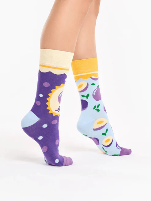 Chaussettes Confiture de prunes