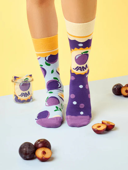 Chaussettes Confiture de prunes