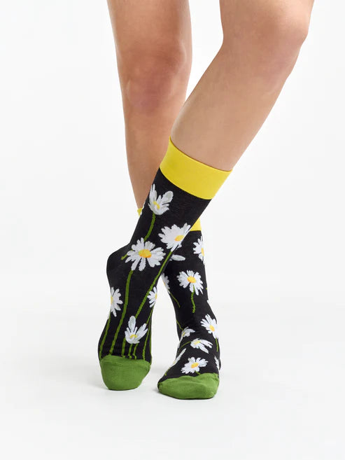 Chaussettes Marguerite durant la Nuit
