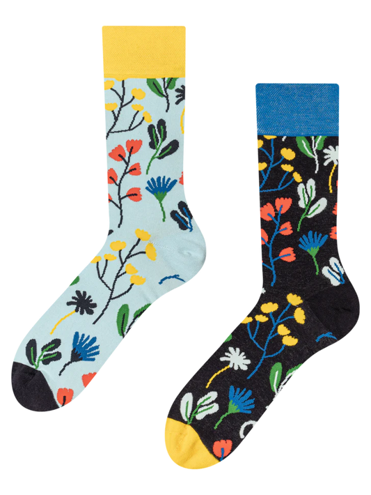 Chaussettes Fleurs à L'Aquarelle