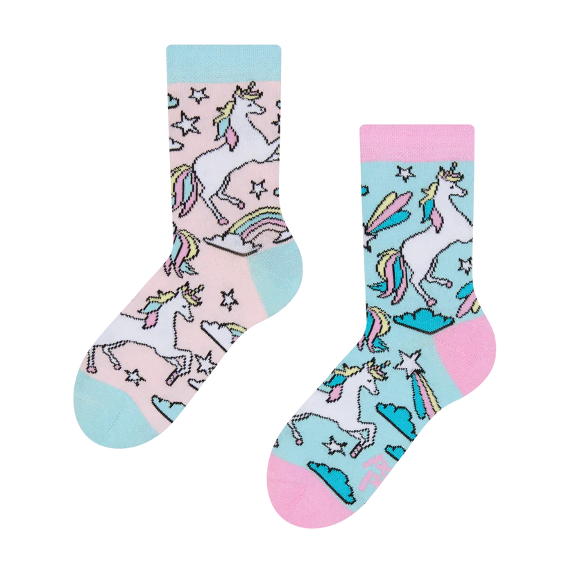 Chaussettes Licornes Arc-en-ciel