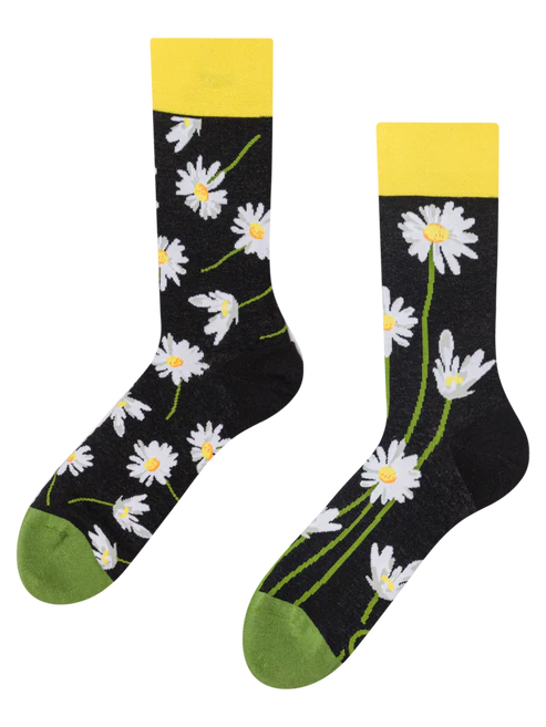 Chaussettes Marguerite durant la Nuit