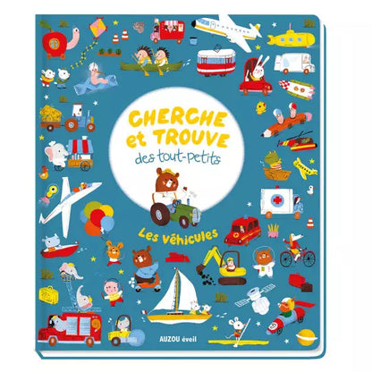 Cherche et trouve des tout-petits - Les véhicules