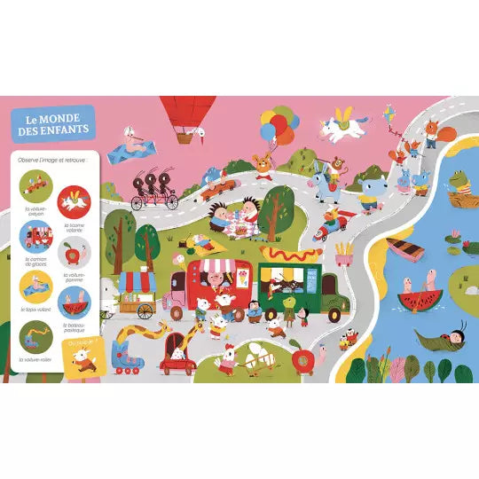 Cherche et trouve des tout-petits - Les véhicules