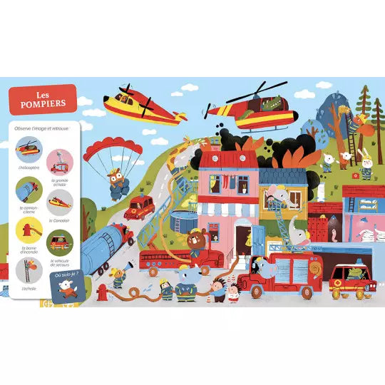 Cherche et trouve des tout-petits - Les véhicules