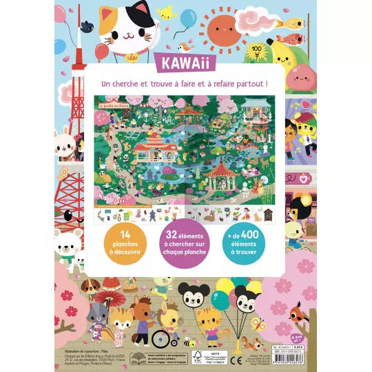 Cherche et trouve - Kawaii