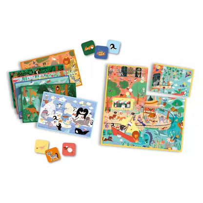 Cherche et trouve  - le jeu - Les animaux du monde