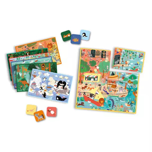 Cherche et trouve  - le jeu - Les animaux du monde