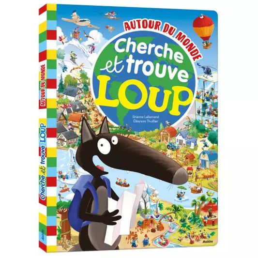 Cherche et trouve géant - Loup - Autour du monde