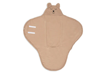 Couverture portefeuille Bear Boucle - Biscuit