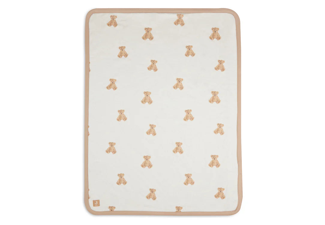 Couverture Berceau Jersey 75x100cm - Teddy Bear