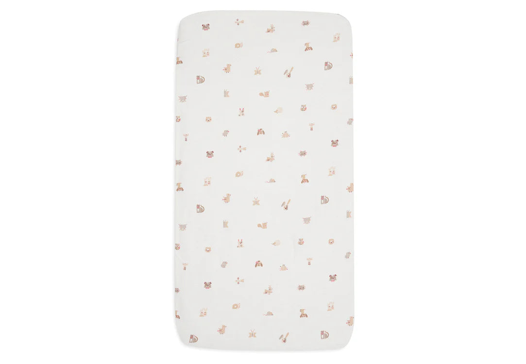 Drap-housse Jersey 70/75x140/150cm - Animal Friends