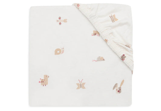 Drap-housse Jersey 70/75x140/150cm - Animal Friends