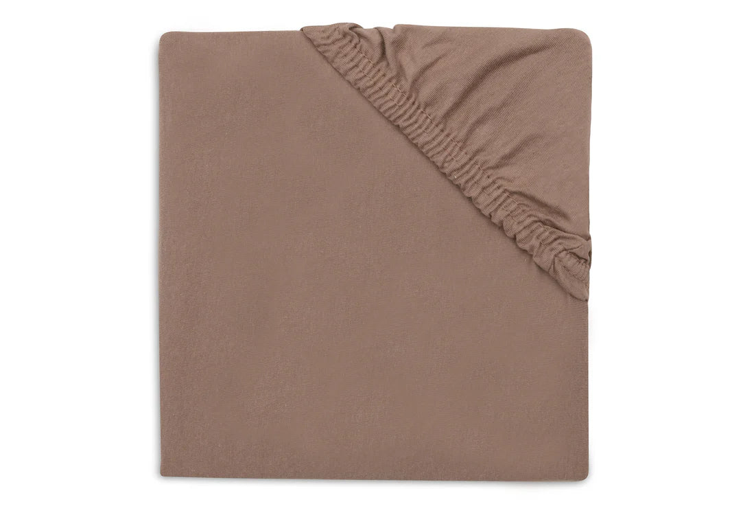 Drap-housse Jersey 60x120cm - Milky Coffee