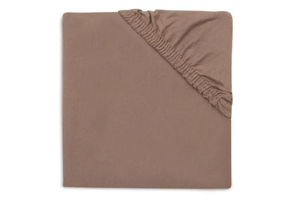 Drap-housse Jersey 60x120cm - Milky Coffee
