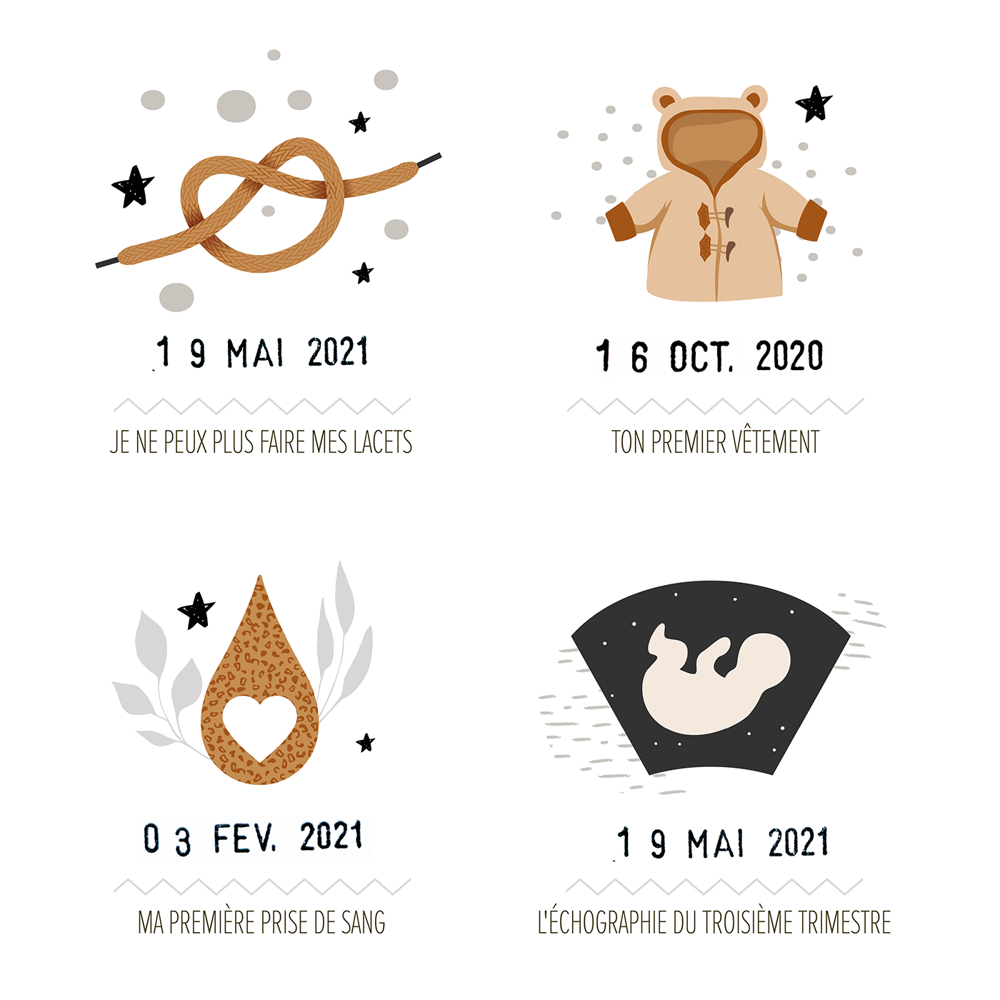 Affiche En t'attendant - Peau Claire