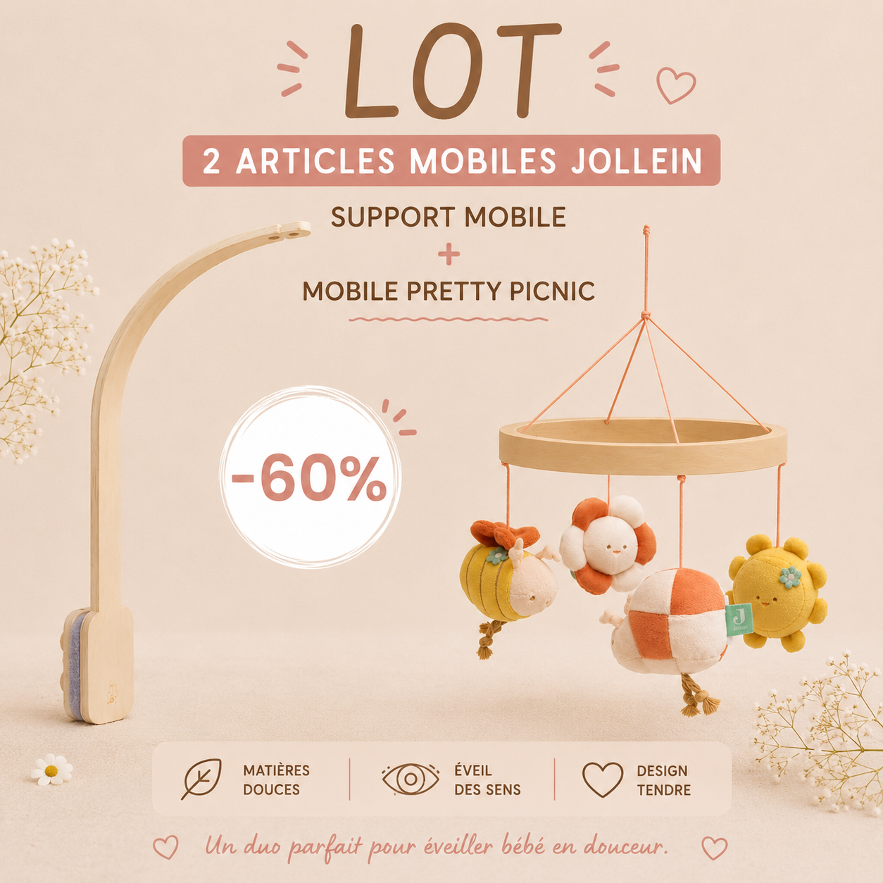 Lot mobile pretty picnic