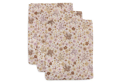 Gant de Toilette Gaze de Coton 15x20cm - Flower Fairies - 3 Unités