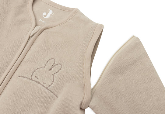 Gigoteuse Manches amovible 70cm Sleepy Miffy Terry - Nougat