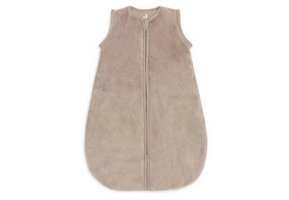 Gigoteuse avec Manches Amovible Ronde 60cm Velvet - Milky Coffee