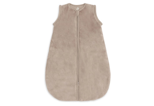 Gigoteuse avec Manches Amovible Ronde 60cm Velvet - Milky Coffee