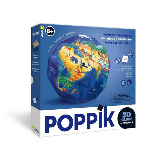 Globe 3D à construire